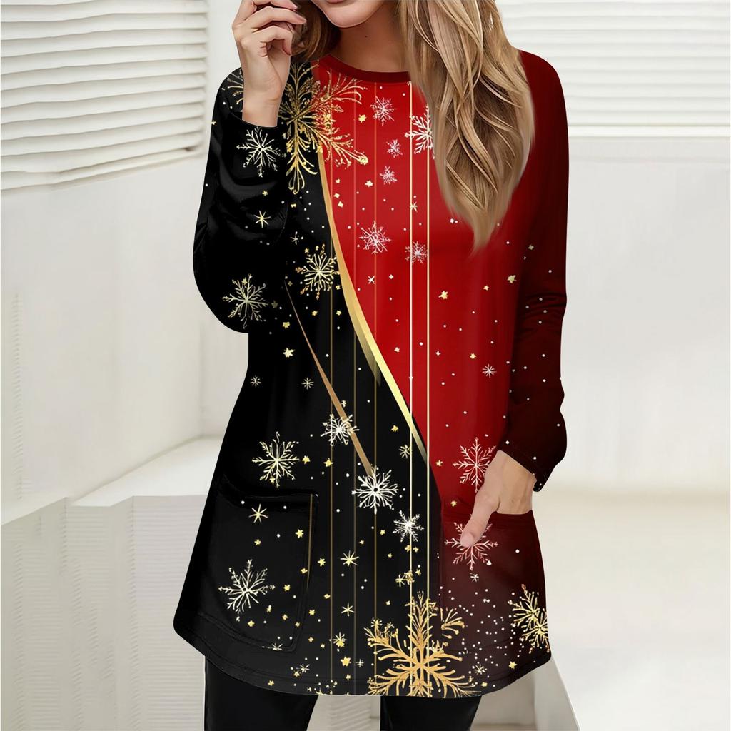 Женская толстовка, пуловер, спортивная одежда, карман, принт, повседневный топ с круглым вырезом и длинными рукавами