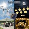 20/50/100Balls Garden Solar Lights 8 Modes Waterproof String Lights Outdoor Fairy Lights Globe Crystal Balls Decorative Lighting for Garden