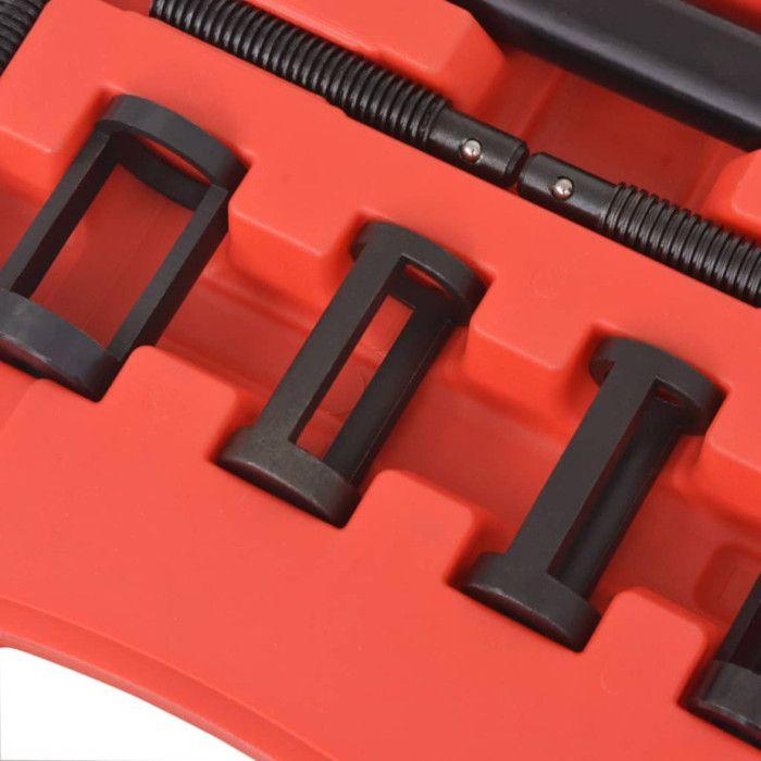 VidaXL Kit of 10 Valve Spring Compressor Tools
