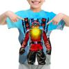 Футболка Skibidi Toilet Kids, забавная футболка с коротким рукавом для мальчика, топы, футболка с принтом Speakerman, летняя футболка с круглым вырезом для ребенка