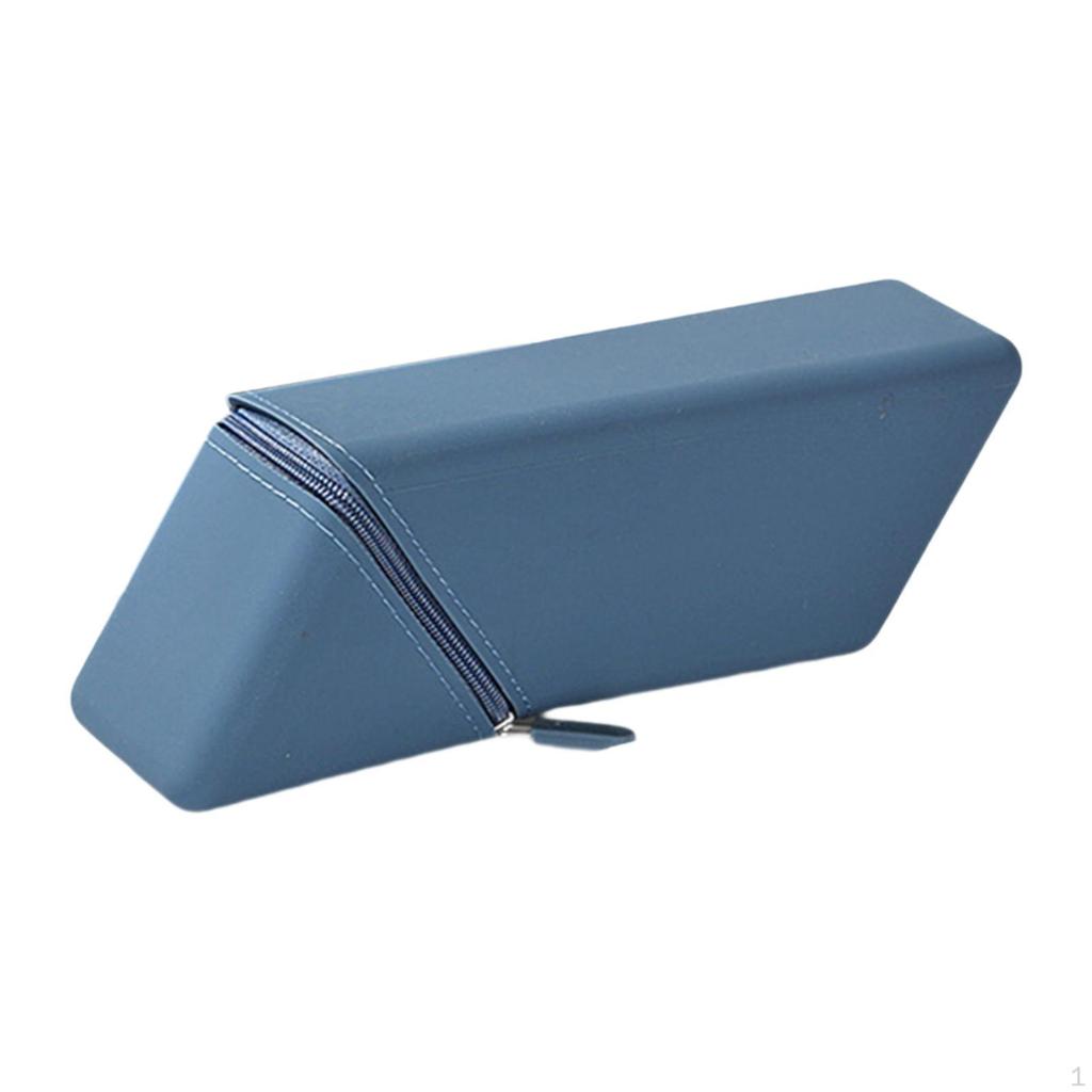 Silicone Pen Holder Desk Organizer Pencil Pouch for Child Home