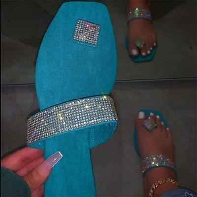 Модные женские тапочки в римском стиле, летние, на плоской подошве, пляжные, повседневные, женские, сексуальные, ретро, уличные тапочки