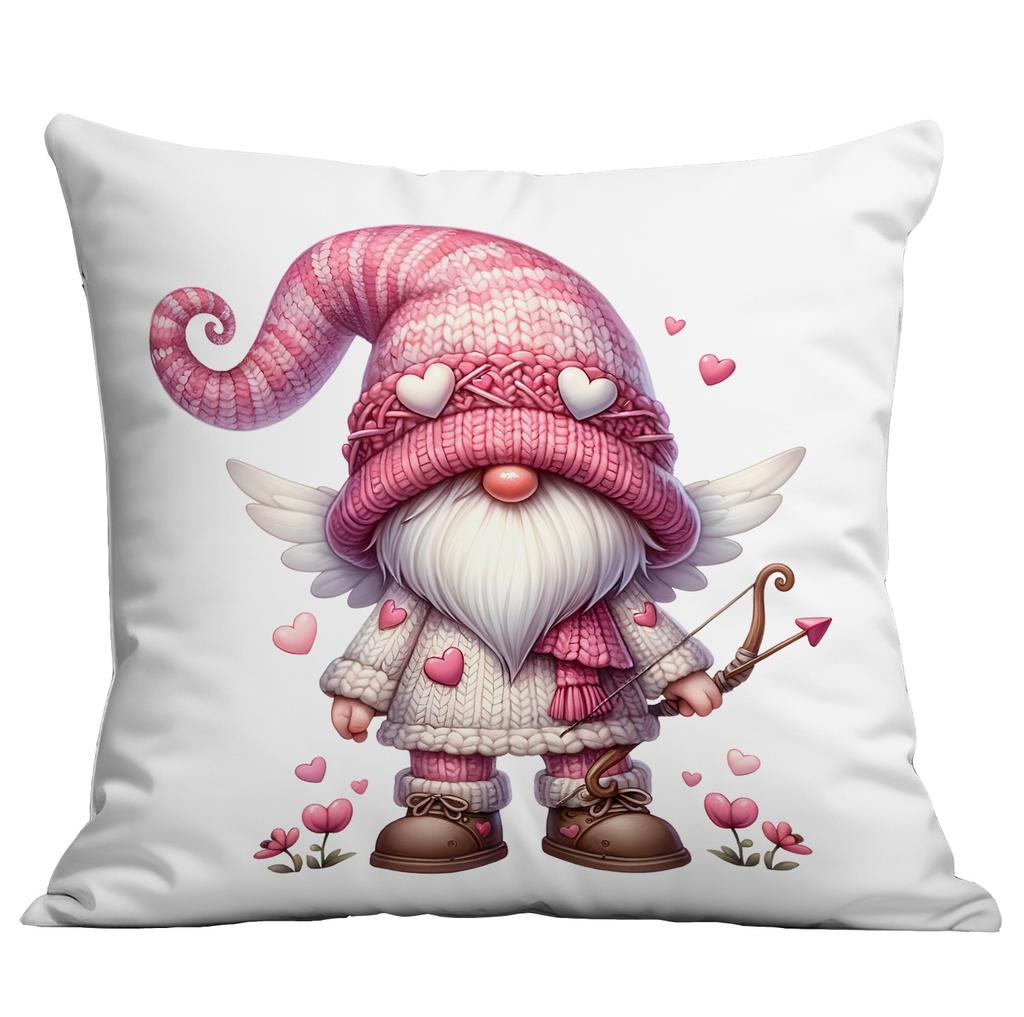 Новая подушка-пуш к Дню святого Валентина, милый Купидон, розовая наволочка для подушки-пуш, домашняя наволочка для подушки-пуш