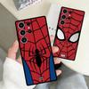 Marvel Человек-Паук Чехол для Телефона для Samsung Galaxy S26 S23 FE S22 S25 Ultra S24 Plus S20 Note 20 10+ S21