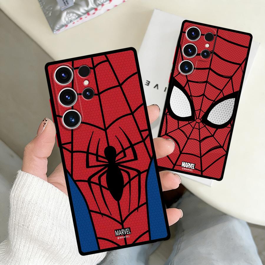 Marvel Человек-Паук Чехол для Телефона для Samsung Galaxy S26 S23 FE S22 S25 Ultra S24 Plus S20 Note 20 10+ S21