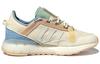 adidas Оригинальные Унисекс Zx 2K Boost Pure Низкие Беговые Кроссовки Бежевый/Желтый GZ3416