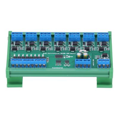 Многофункциональный модуль MOSFET 8 входов 8 выходов RS485 с компонентами коробки для DIN-рейки R4M8A08 6 25В