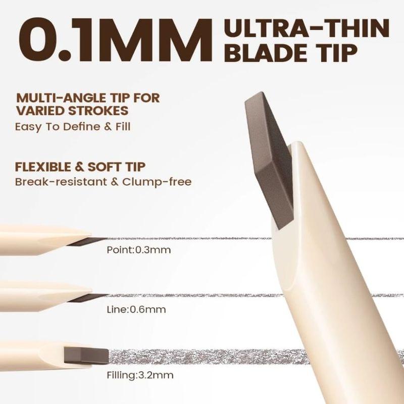 FOCALLURE - Карандаш для бровей против смазывания - 3 цвета