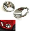 For Suzuki Vitara 2016- ABS Chrome Front Bumper Fog Light Cover Trim Lamp Decorative Frame Car Accessories