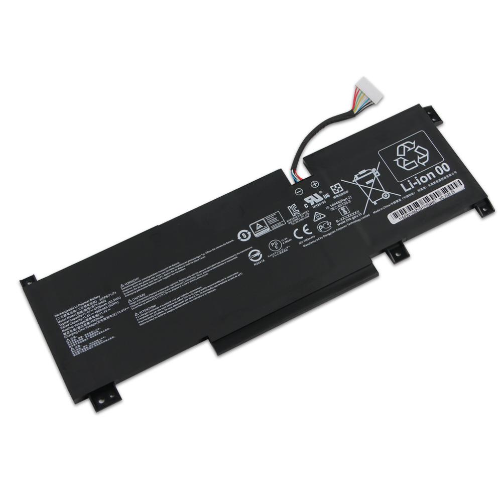 Аккумуляторная литиевая батарея для ноутбуков MSI Katana GF66 GF76 Pulse GL66 GL76 Sword 15 Bravo 15 BTY-M492