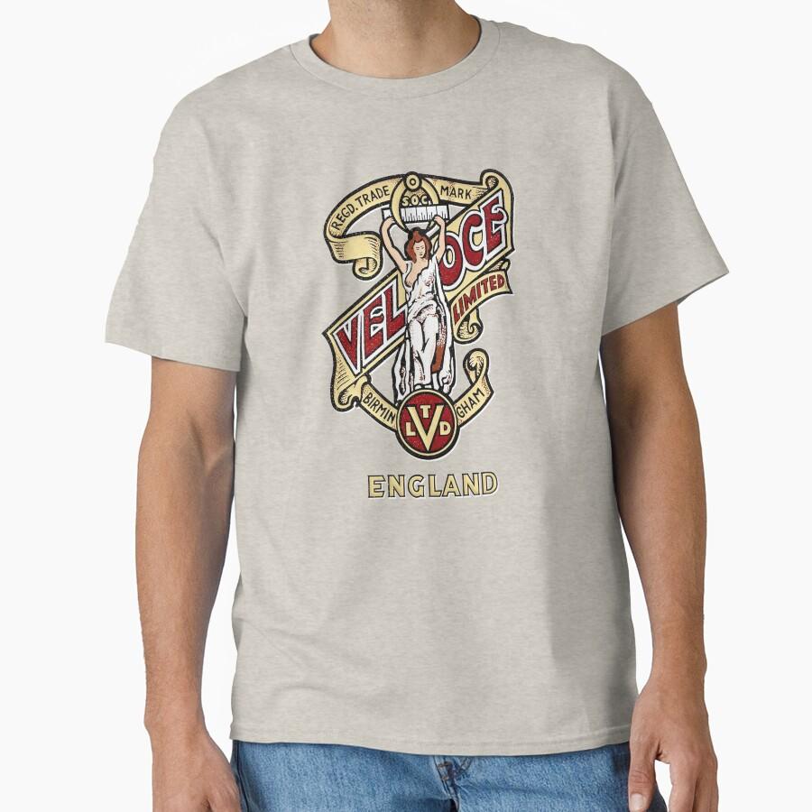 Classic British Motorcycle Emblem - Velocette Maiden Classic T-Shirt