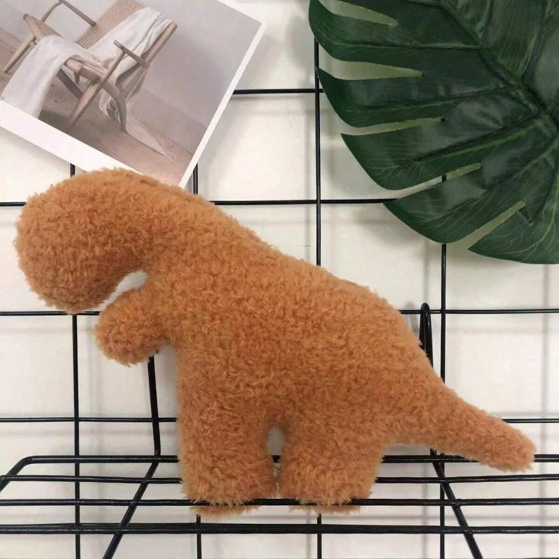 Dinosaur Chicken Nugget Pet Chew Toys - Tyrannosaurus Rex, Triceratops, Spinosaurus Dinosaur Chicken Nugget Toys, Birthday Gift
