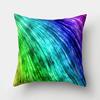 Nordic Colorful Rainbow Geometric Printing Pattern Polyester Cushion Cover for Home Living Room Sofa Decorative Pillowcase