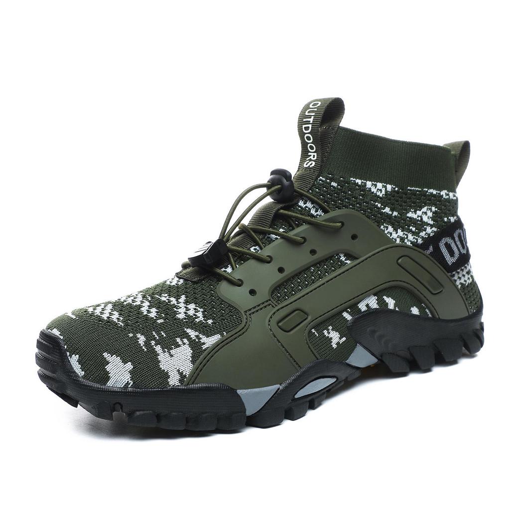 Men's Large Size Outdoor Hiking and River Tracing Shoes for Leisure Fishing and Wading
