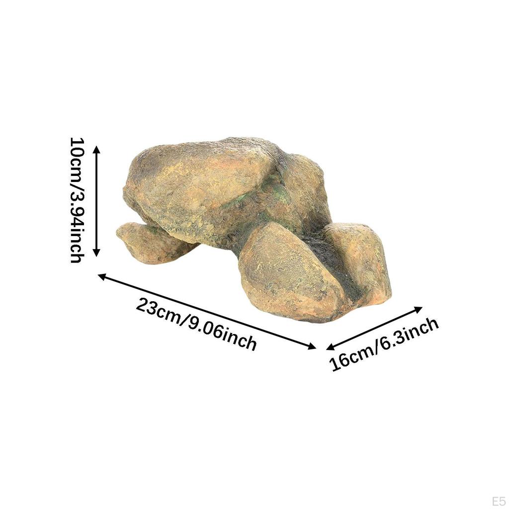 Artificial Decorative Stone, Resin Miniatures, for Garden, Backyard, Aquarium, Outdoor