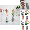 Фигурки из мультфильма Мадагаскар 4 шт. Коллекция кукол Игрушка для детей Милая и мини-игрушка
