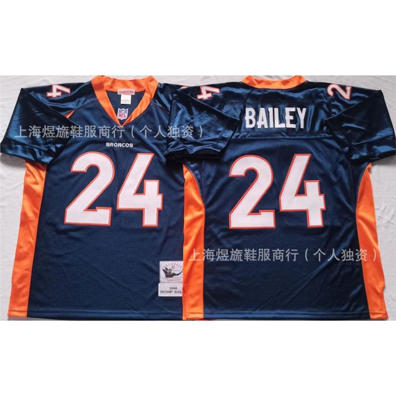 Denver Broncos Retro Football Jersey 18 84 24 Vintage Embroidered Training Game Uniform