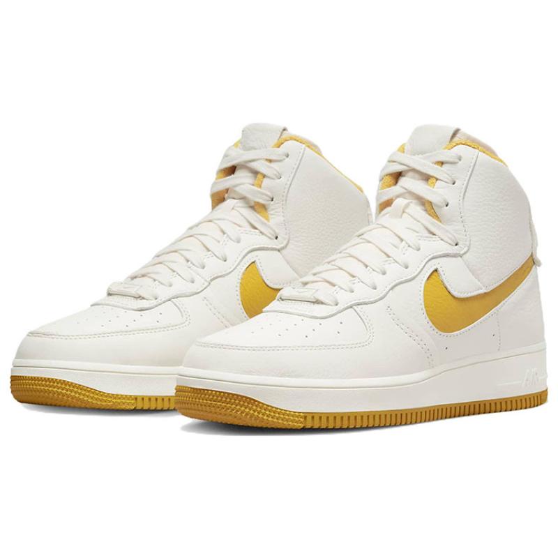Nike Женские кроссовки Air Force 1 High Sculpt Phantom Yellow Ochre DC3590-001