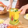 2 In 1 Vegetable Chopper Food Grade Mandoline Slicer Multifunctional Food Processor for Vegetables Fruits Potatoes
