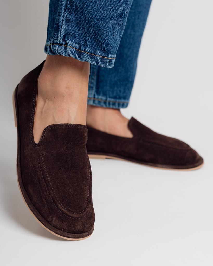 Suede Shoes Krula 38100 36 Brown