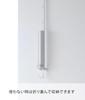 Yamazaki Вешалка для отпаривателя Jitsugyo Clothes Steamer Door Hanger White, которую можно сложить, когда она не используется, Ш2 x Г21 x с помощью нижней стойки для глажения, узкая высота