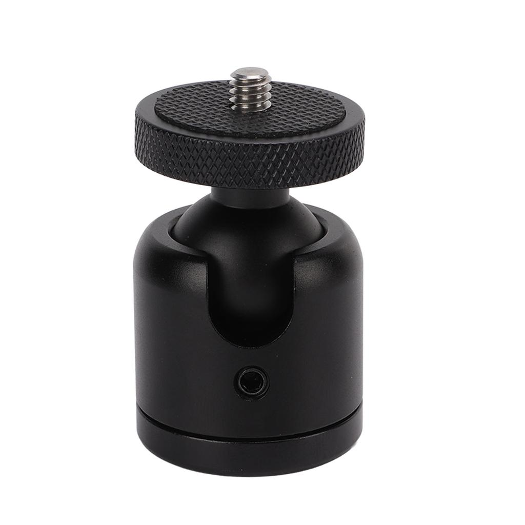 Camera Mount Tripod Head Adapter 360 Degree Swivel Top 1 4in Screw for SLR Mirrorless Camera Photography