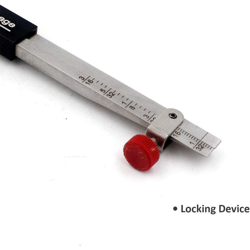 Нержавеющая сталь Hi Lo калибр Одноцелевая сварочная инспекционная шкала Сварочные измерения