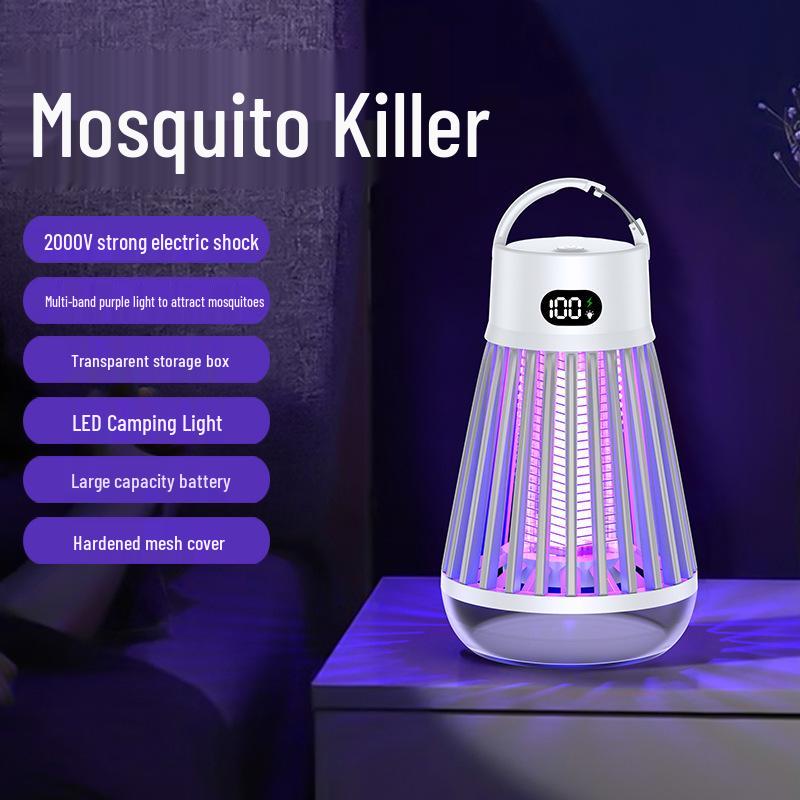 2025 High-Power Outdoor Mosquito Killer Lamp for Camping and Home Use