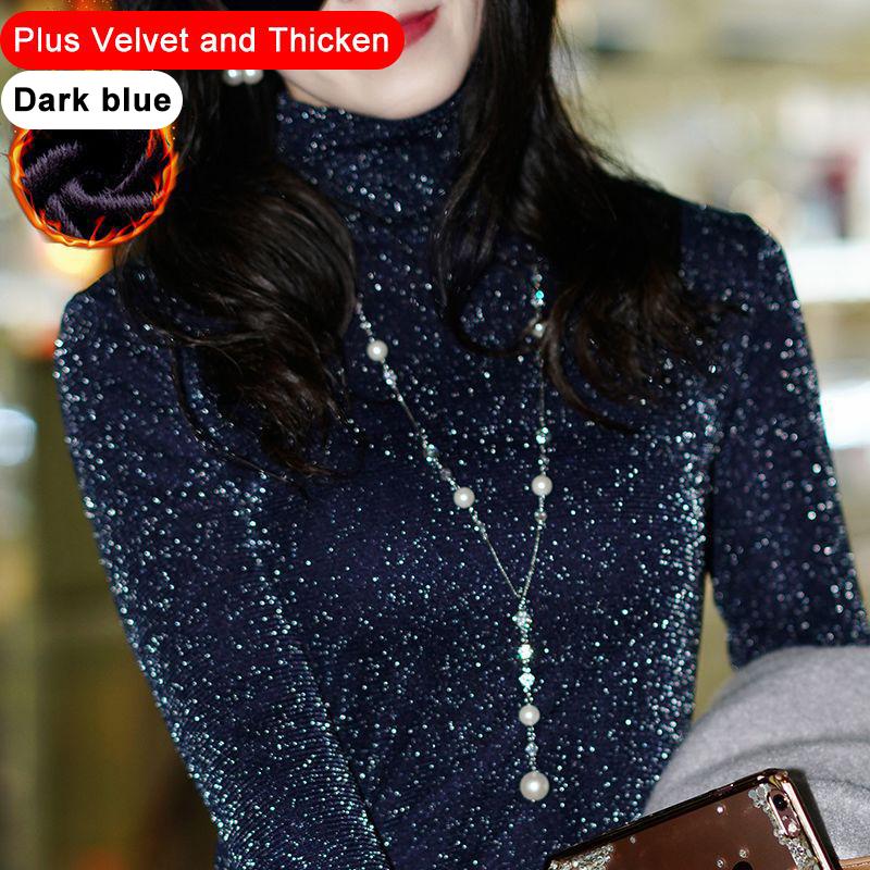 Женская кружевная рубашка на флисовой подкладке, сексуальная прозрачная сетчатая рубашка с длинными рукавами, элегантный модный топ