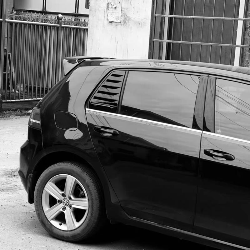 Пара декоративных накладок на заднее боковое стекло (жалюзи) для Volkswagen VW GOLF 7 GOLF 7.5 MK7/7.5 GTI GTD R