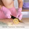 Розовые нитриловые перчатки одноразовые 3,5 мил промышленные рабочие и защитные перчатки нестерильные кухонные бытовые перчатки для уборки латексные