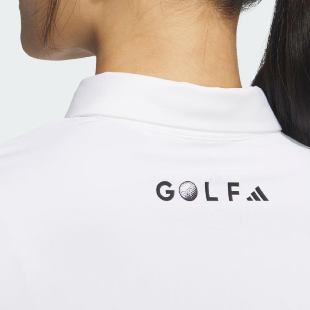 Adidas Golf AdidaS Spring Summer Cool Feeling Women S Long Sleeve Polo Jf4618