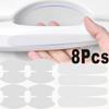 Car Door Handle Protective Stickers Transparent Silicon Anti-collision Protection Film Universal Invisible Handle Bowl Sticker
