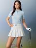 VOLVIK GOLFWEAR Женская ребристая футболка с коротким рукавом (На) Votsp474_Ll