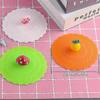 8 Pieces Silicone Cup Lid, Food Grade Silicone Drinking Glass Lid Cover, Anti-dust Glass Lid