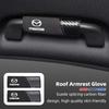2Pcs Leather Car Door Armrest Case Auto Roof Handle Cover For Mazda 2 3 6 5 Atenza CX3 CX5 MX5 CX7 Axela CX30 CX90 CX60 CX50 MX3