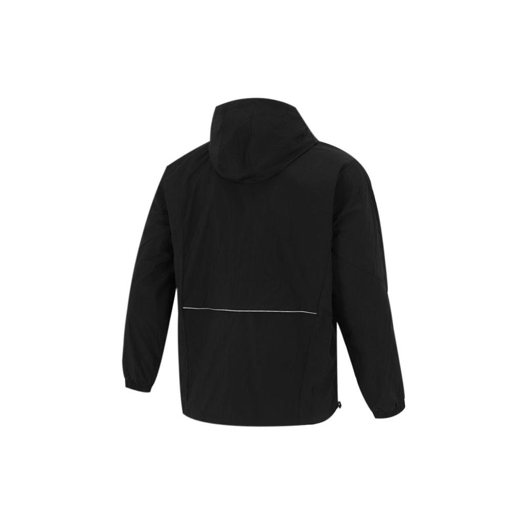 adidas Спортивная повседневная тренировочная трикотажная куртка с капюшоном, мужские куртки черного цвета H40213