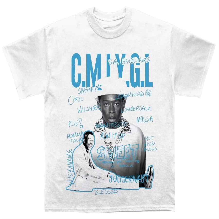 Tyler The Creator Chromakopia Sketchbook T-Shirt Men Women Cotton Tees Short Sleeve Y2k Tshirt Retro Hip Hop Tops Men Clothing5
