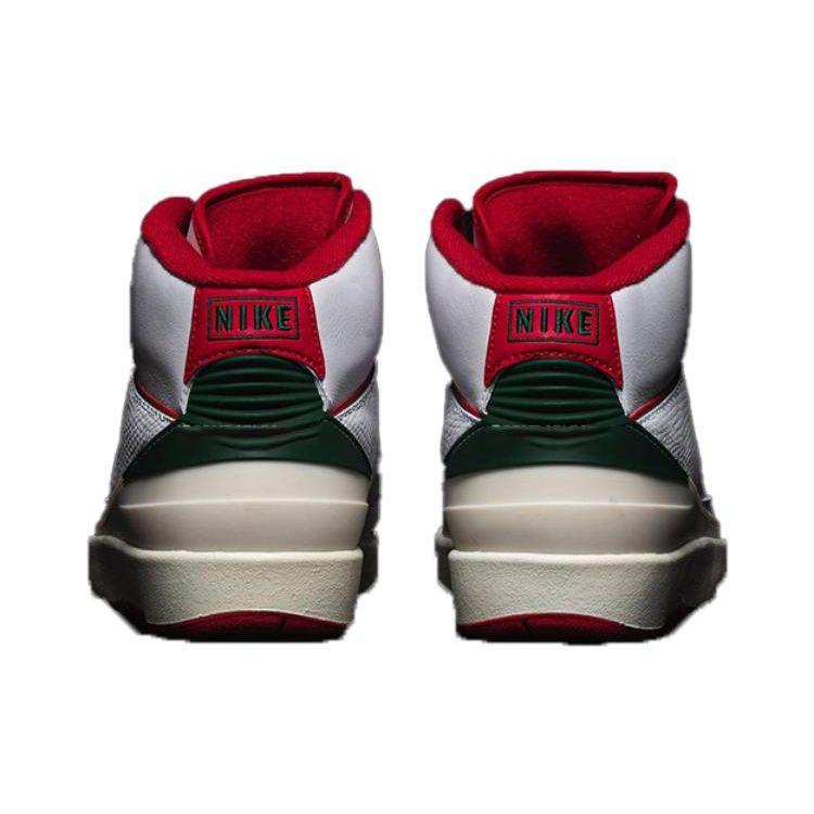 Детские кроссовки Air Jordan 2 Retro GS Origins White Fire-Red Fir DQ8562-101