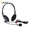 3.5 Mm Wired Headphone Computer Headset With Mic Aux Earphone Microphone For Pc/laptop/computer