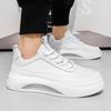 2025 Autumn New Thick-soled Breathable Casual Shoes Sports Student Explosion White Shoes Walking Shoes Youth Shoes Men