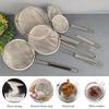Stainless Steel Flour Filter Screen Soybean Milk Snack French Fries Flour Sieve  Kitchen Tools