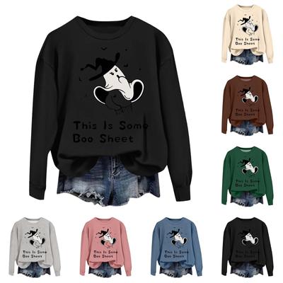 Женские осенне-зимние топы, женская толстовка с длинными рукавами, повседневные флисовые топы с круглым вырезом, свободный крой, половер