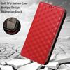 For ZTE Blade A35e (Z2466) Case Wallet Rhombus Imprinted Leather Phone Cover