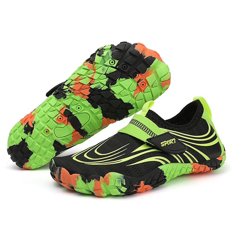 Children Water Shoes Kids Aqua Shoes Drainage Beach Sports Sandals Quick Dry Swim Barefoot Wading Boating Diving Surfing Sneakers