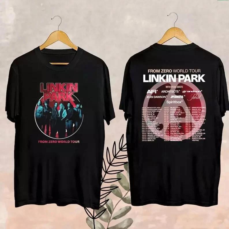 Мерч Linkin Park, Футболка Linkin Park, Футболка унисекс Linkin Park From Zero World Tour 2025
