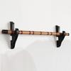 Настенный держатель для светового меча на 1/2 яруса, регулируемая деревянная стойка для флейты самурая, многофункциональный, легко устанавливаемый держатель для стержня, для энтузиастов