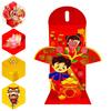 Red Envelope Vibrant Color 3D Visual Design 2024 Spring Festival Traditional Chinese Lucky Money Red Envelope Party Supplies