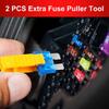 306PCS Car Fuse 5A 10A 15A 20A 25A 30A 35A Amplifier with Box Clip Combination Car Blade Fuse Set with Inspection Circuit Electr Fuse Holders1