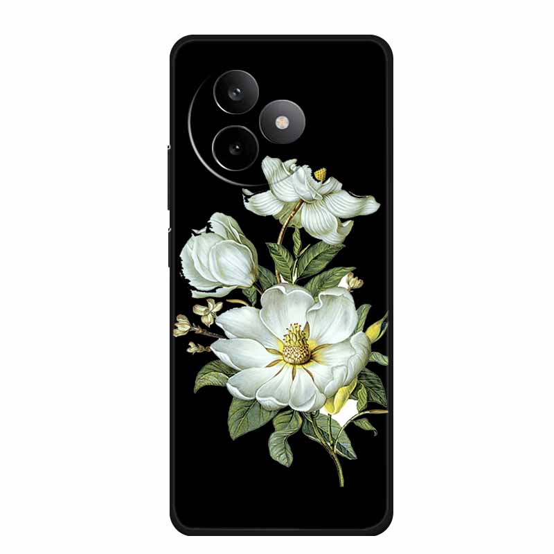 Чехол для телефона Xiaomi Redmi K80 Ultra Чехол Мягкий Черный Силикон Мультяшный Кот ТПУ Funda Для Redmi K 80 Ultra Чехол Coque 6.83" Корпус